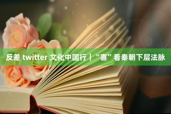 反差 twitter 文化中国行｜“喜”看秦朝下层法脉