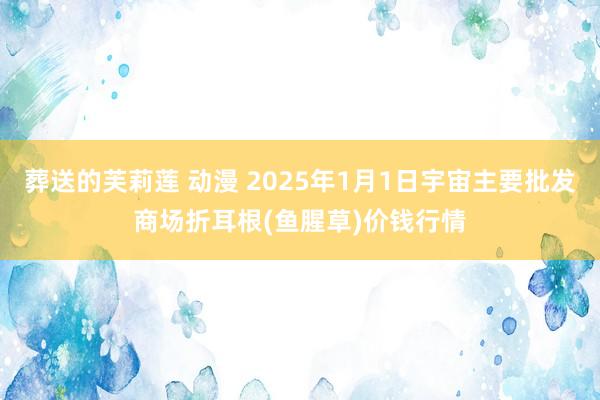 葬送的芙莉莲 动漫 2025年1月1日宇宙主要批发商场折耳根(鱼腥草)价钱行情