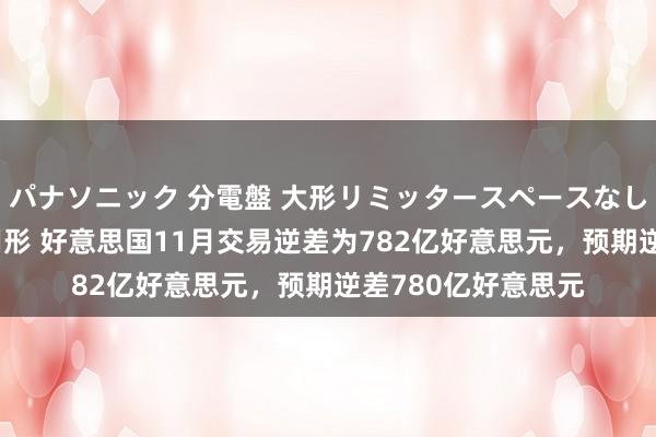 パナソニック 分電盤 大形リミッタースペースなし 露出・半埋込両用形 好意思国11月交易逆差为782亿好意思元，预期逆差780亿好意思元